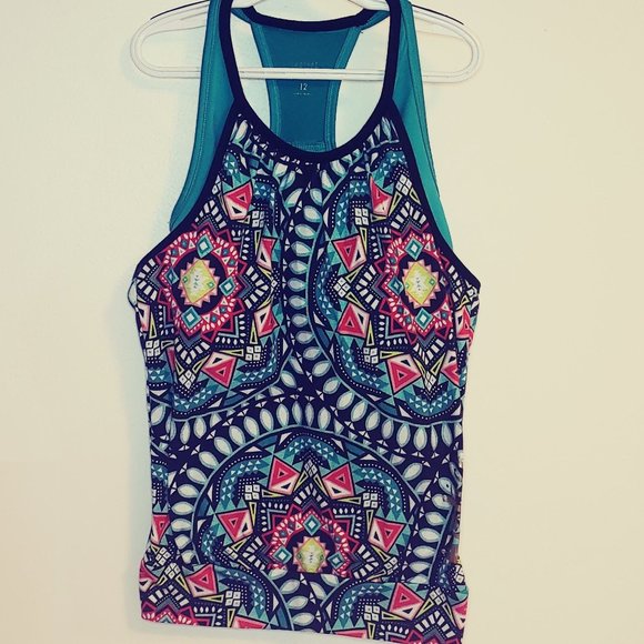 Justice Other - 3/$18 Justice Active Mandala Tank & Sports Bra 12